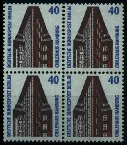 BERLIN DS SEHENSW Nr 816 postfrisch VIERERBLOCK S2757AA