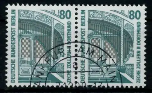 BERLIN DS SEHENSW Nr 796 gestempelt WAAGR PAAR 72B246