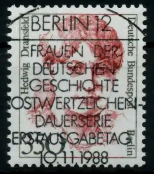 BERLIN DS FRAUEN Nr 828 zentrisch gestempelt 72B38E