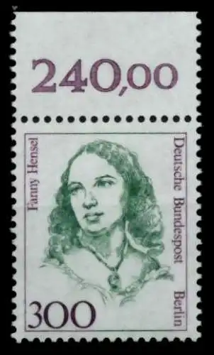 BERLIN DS FRAUEN Nr 849 postfrisch ORA 72B3BA