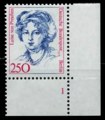 BERLIN DS FRAUEN Nr 845 postfrisch FORM1 gefaltet 72B416