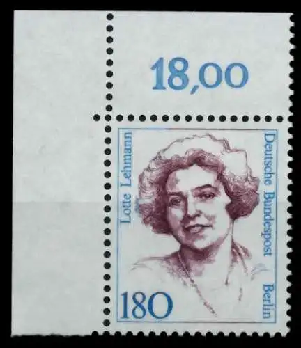BERLIN DS FRAUEN Nr 844 postfrisch ECKE-OLI 72B45A