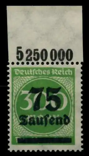 D-REICH INFLA Nr 286P OR postfrisch ORA 72B5EA