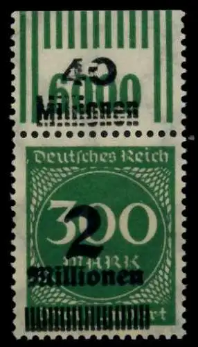 DEUTSCHES REICH 1923 INFLA Nr 310 OPD Gf W OR 2 72B61A