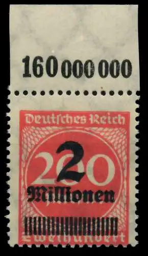 D-REICH INFLA Nr 309APa OR postfrisch ORA 72B632