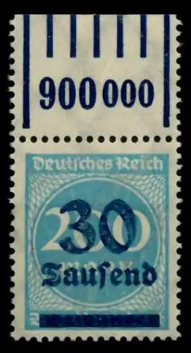 DEUTSCHES REICH 1923 INFLA Nr 285W OR 1-5-1 postfrisch 72B6F2