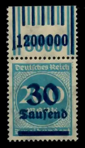 DEUTSCHES REICH 1923 INFLA Nr 285W OR 2-9-2 1-5 72B702