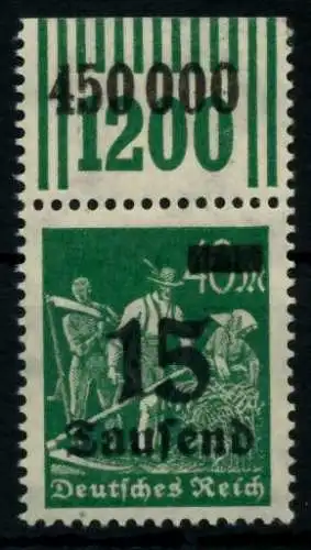DEUTSCHES REICH 1923 INFLA Nr 279bW OR 2-9-2 postfrisch 72B8F6