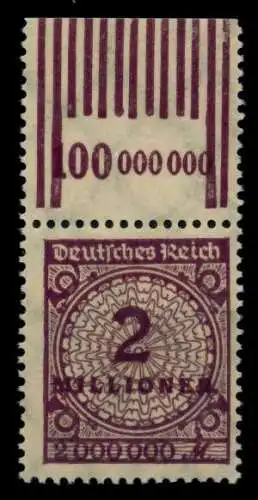 DEUTSCHES REICH 1923 INFLA Nr 315AWa OR 1-4-1 1 72DA26