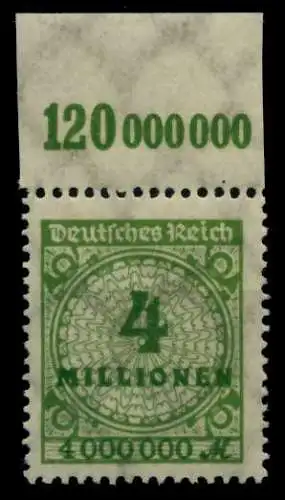 D-REICH INFLA Nr 316AP OR A postfrisch ORA 72DA5E