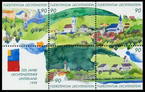 LIECHTENSTEIN BLOCK KLEINBOGEN Block 16 postfrisch S27A8CE