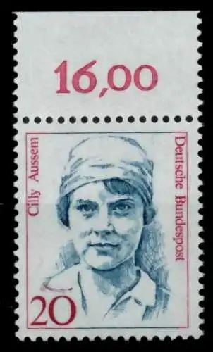 BRD DS FRAUEN Nr 1365 postfrisch ORA 7303DA