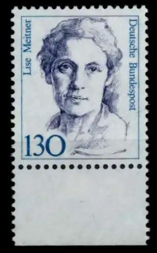 BRD DS FRAUEN Nr 1366 postfrisch URA 73041E