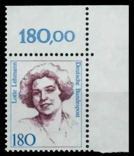 BRD DS FRAUEN Nr 1427 postfrisch ECKE-ORE 7304D2