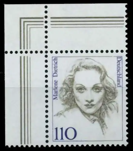 BRD DS FRAUEN Nr 1939 postfrisch ECKE-OLI 73053A