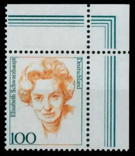 BRD DS FRAUEN Nr 1955 postfrisch ECKE-ORE 73055A