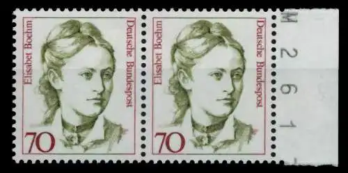 BRD DS FRAUEN Nr 1489 postfrisch WAAGR PAAR SRA 7306B6