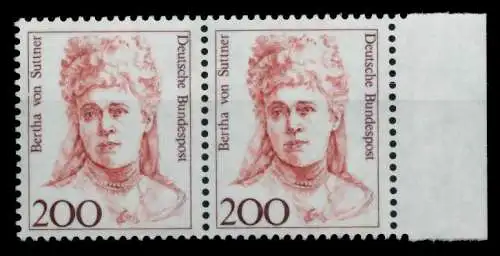 BRD DS FRAUEN Nr 1498 postfrisch WAAGR PAAR 7306FA