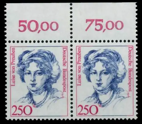 BRD DS FRAUEN Nr 1428 postfrisch WAAGR PAAR ORA 73070A