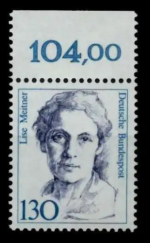 BRD DS FRAUEN Nr 1366 postfrisch ORA 73081A