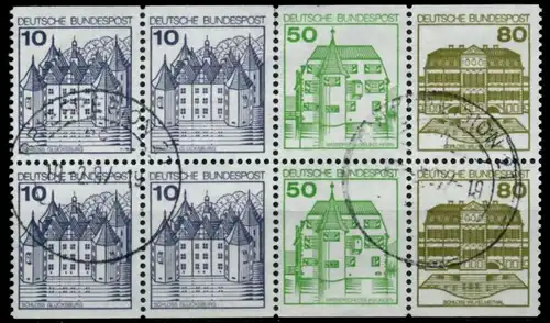 BRD BUND HEFTCHENBLATT Nr HB 29 zentrisch gestempelt 732C96