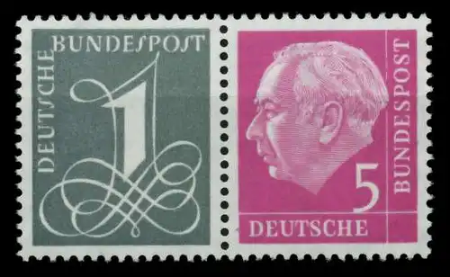 BRD ZUSAMMENDRUCK Nr W17X postfrisch WAAGR PAAR 732E52