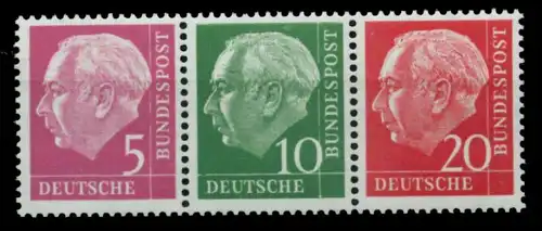 BRD ZUSAMMENDRUCK Nr W20YII postfrisch 3ER STR 732FC6