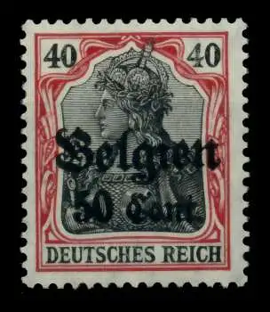 BES. 1WK LANDESPOST BELGIEN Nr 20a postfrisch gepr. 735942