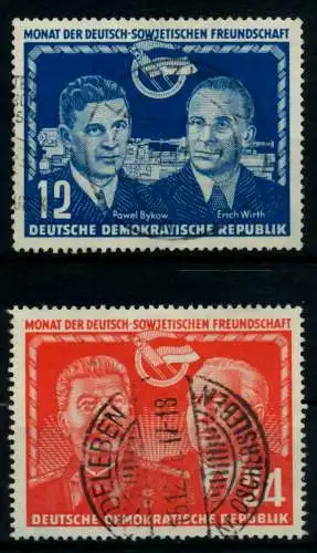 DDR 1951 Nr 296-297 gestempelt 735A4A