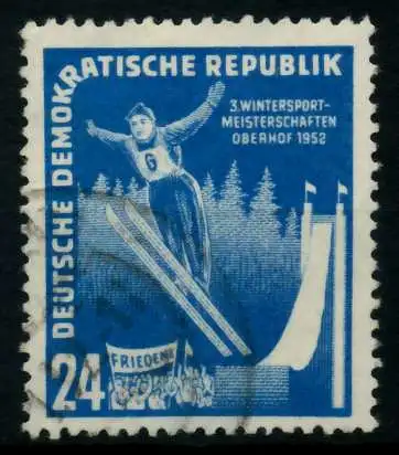 DDR 1952 Nr 299 gestempelt 735A6A