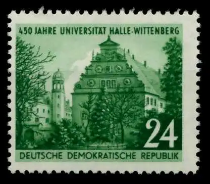 DDR 1952 Nr 318XI postfrisch 735AEE