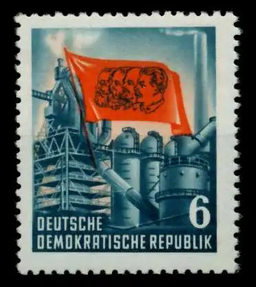 DDR 1953 Nr 344YI postfrisch 735B2E