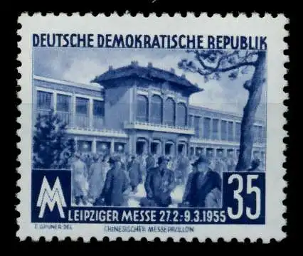 DDR 1955 Nr 448XI postfrisch 735D7E