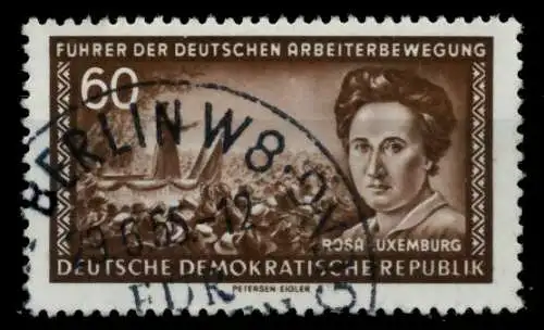 DDR 1955 Nr 478XI gestempelt 735DAA