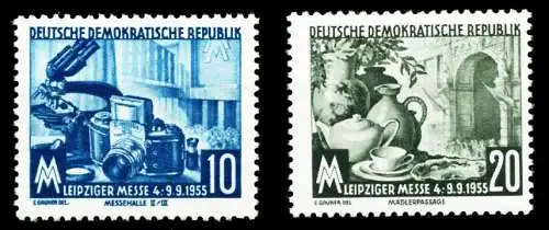 DDR 1955 Nr 479-480 postfrisch S2882AA