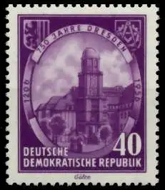 DDR 1956 Nr 526YI postfrisch S288332