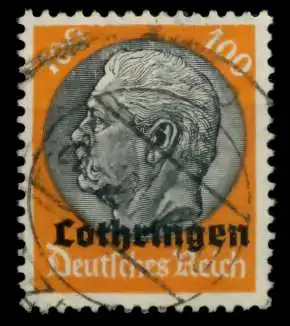 BES 2WK LOTHRINGEN Nr 16 gestempelt 738082