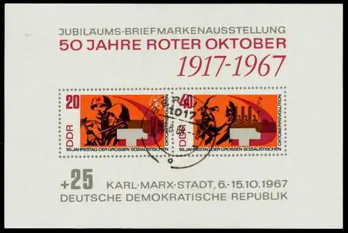 DDR BLOCK KLEINBOGEN Block 26 gestempelt 73844E