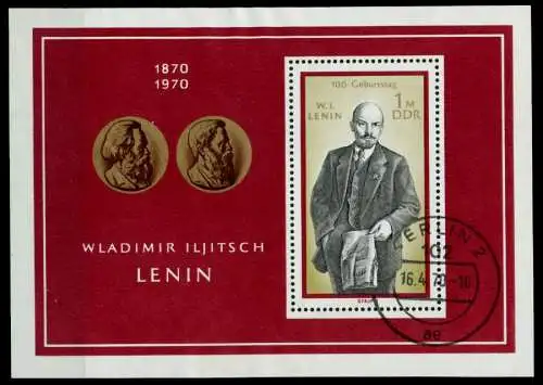 DDR BLOCK KLEINBOGEN Block 31 gestempelt 73851E