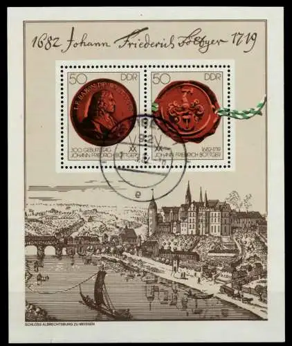 DDR BLOCK KLEINBOGEN Block 65 gestempelt 738802