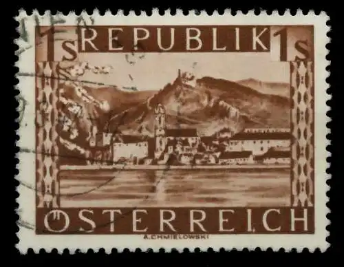 ÖSTERREICH 1945 Nr 767II gestempelt 73A3CE