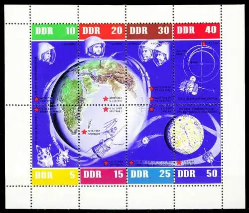 DDR BLOCK KLEINBOGEN Nr 926-933 ndgz postfrisch KLEINBG S297452