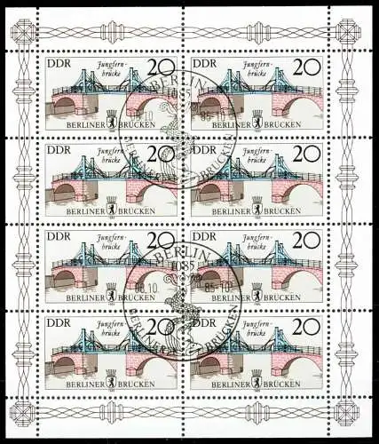 DDR BLOCK KLEINBOGEN Nr 2973II KLEINBG S297746