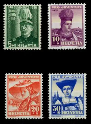 SCHWEIZ PRO JUVENTUTE Nr 359-362 postfrisch 73CE96