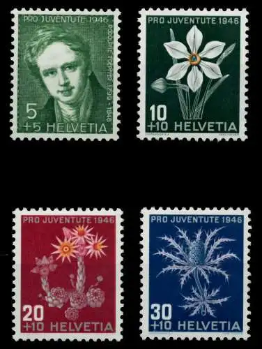 SCHWEIZ PRO JUVENTUTE Nr 475-478 postfrisch 73CEAA