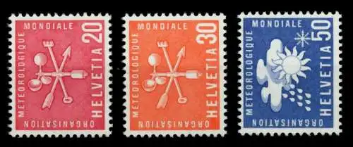 SCHWEIZ-OMM Nr 7-9 postfrisch 73F052