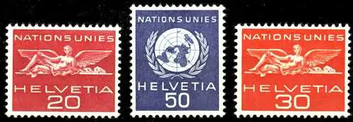 SCHWEIZ-ONU Nr 28-30 postfrisch S29C3BE