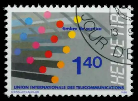SCHWEIZ-UIT Nr 14 gestempelt 73F282