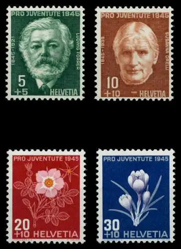 SCHWEIZ PRO JUVENTUTE Nr 465-468 postfrisch 73F2DA