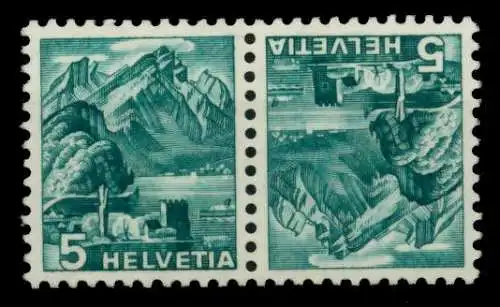 SCHWEIZ ZUSAMMENDRUCK Nr K32y postfrisch WAAGR PAAR 741922